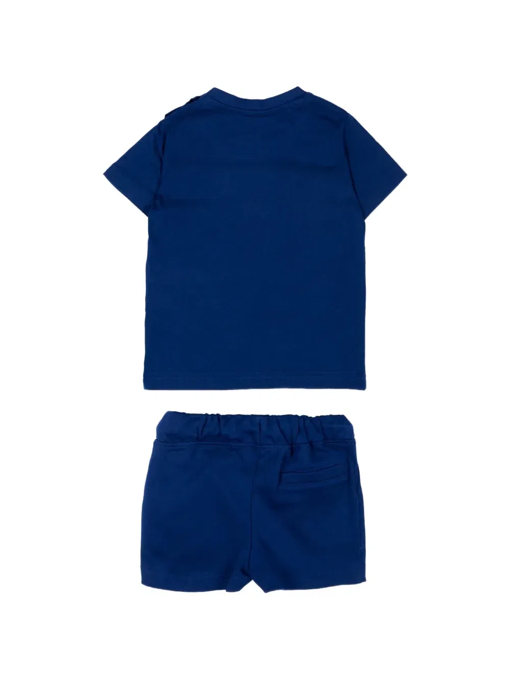 Комплект из футболки и шорт с логотипом Just Cavalli Kids, синий — фото 2