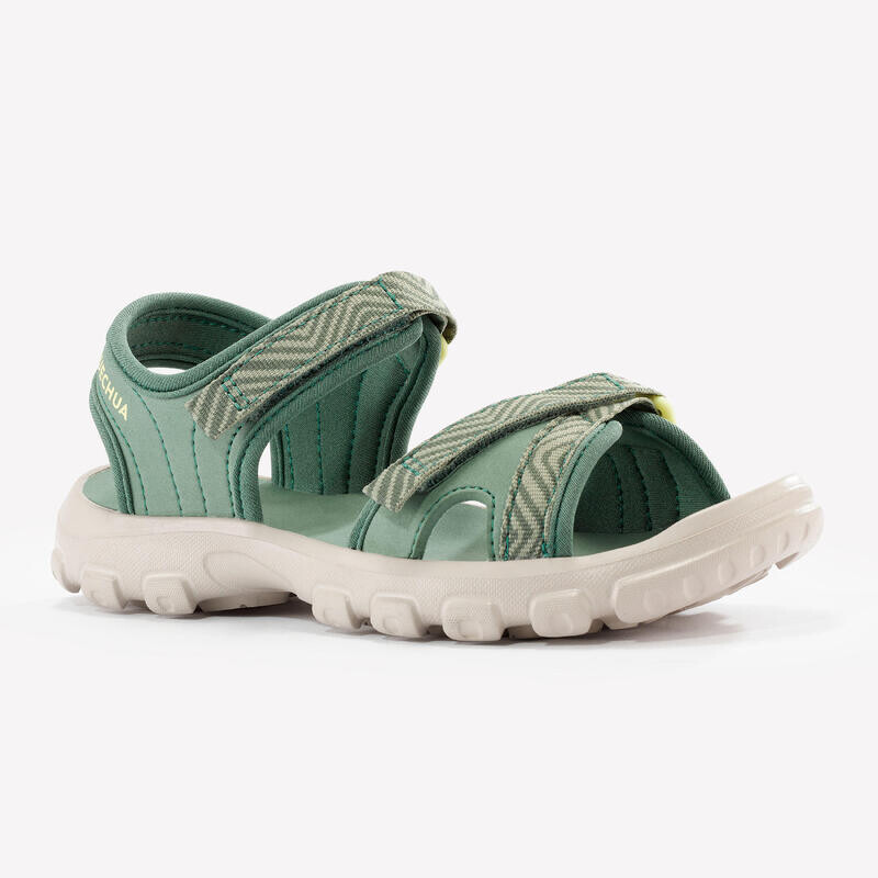 

Детские сандалии Quechua, цвет verde laurel/beige lunar