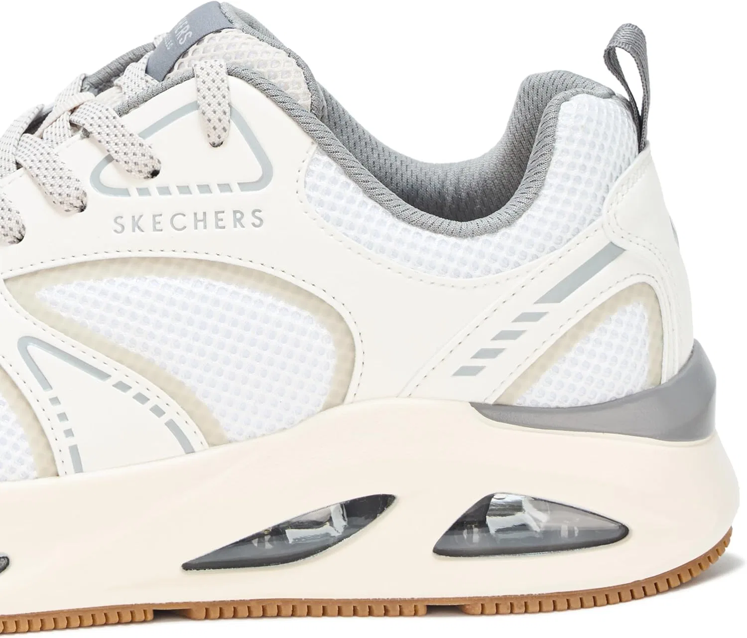 Мужские кроссовки Skechers UNO Ego-Aurair, Natural White — фото 4