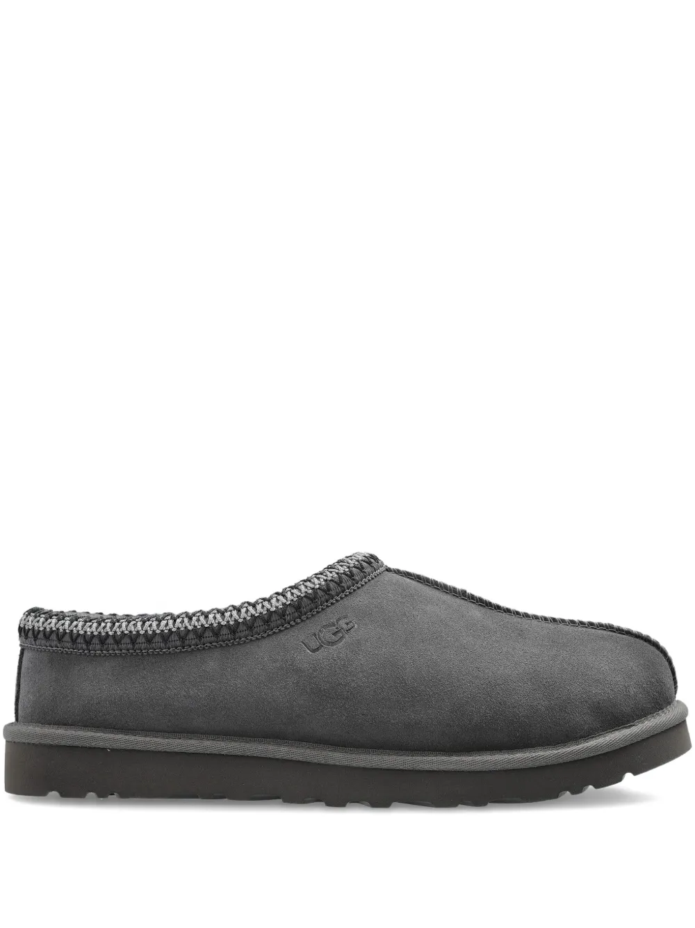 

Тасмановские тапочки с плетеной отделкой UGG, серый