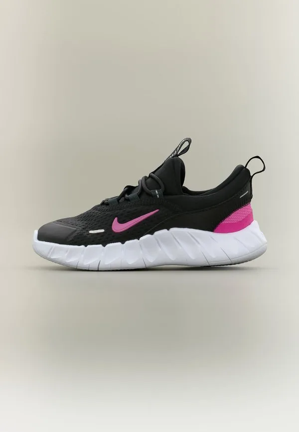 Кроссовки для бега по шоссе free ride Nike Performance, Black/Playful Pink/Anthracite/White