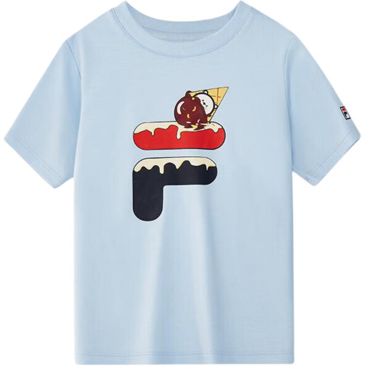 

Футболка FILA KIDS, небесно-голубая