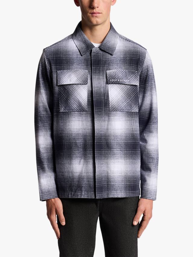 

Оверсайт рубашка из хлопка в клетку омбре Lyle & Scott