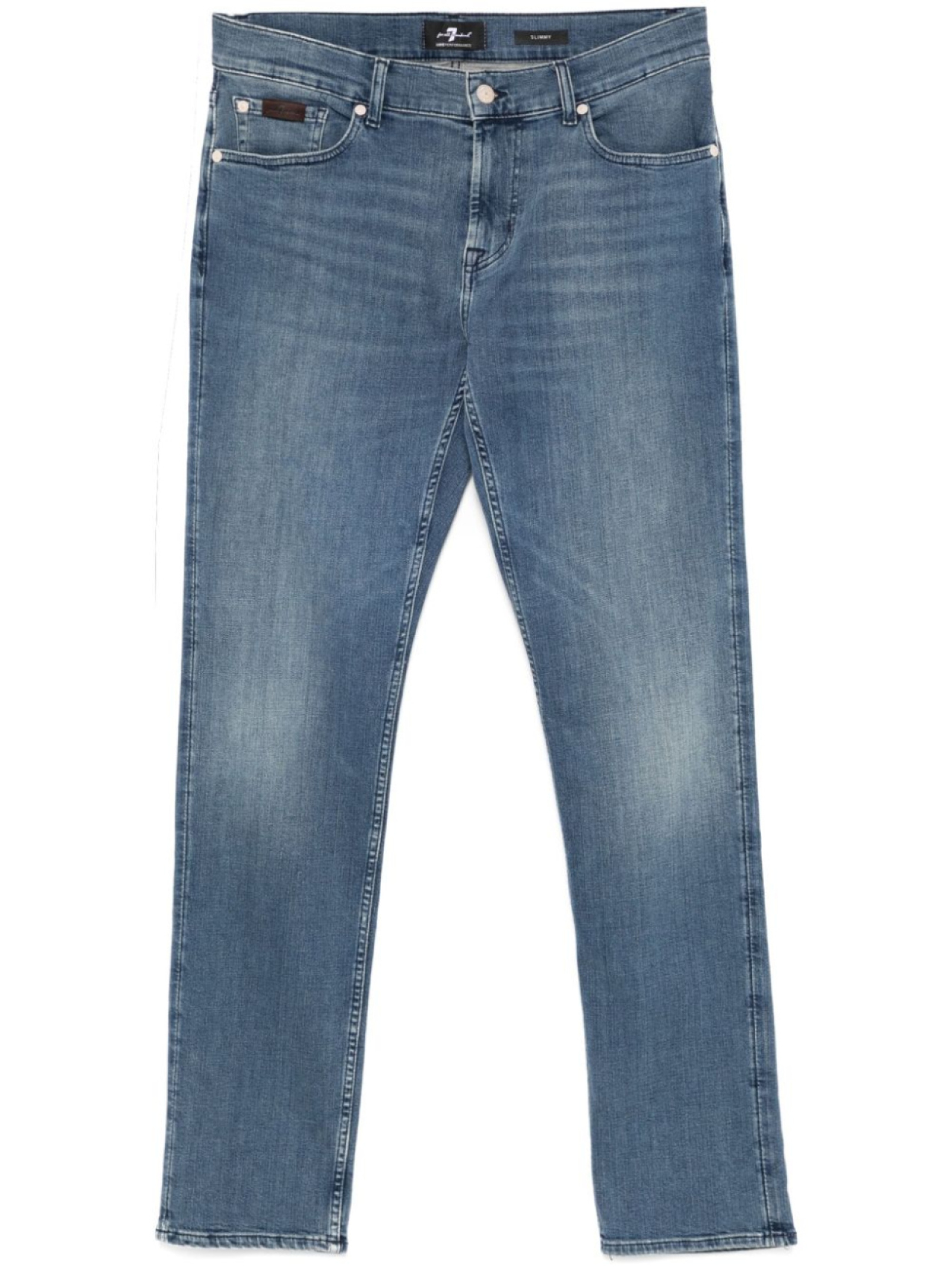 

7 For All Mankind джинсы Slimmy, синий