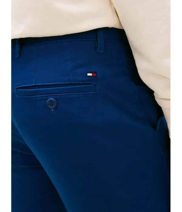 Брюки чинос Denton straight fit Tommy Hilfiger, темно-синий — фото 4