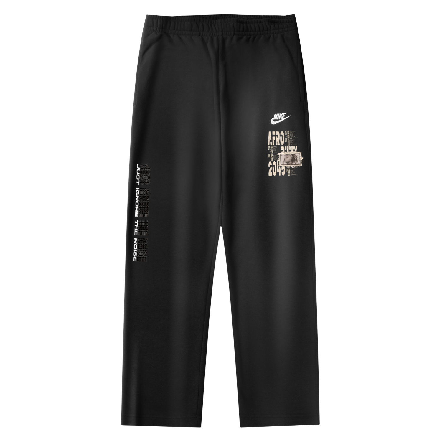 

Nike Мужские и женские спортивные штаны M Nsw Club Pant Oh Ft Knitted черный