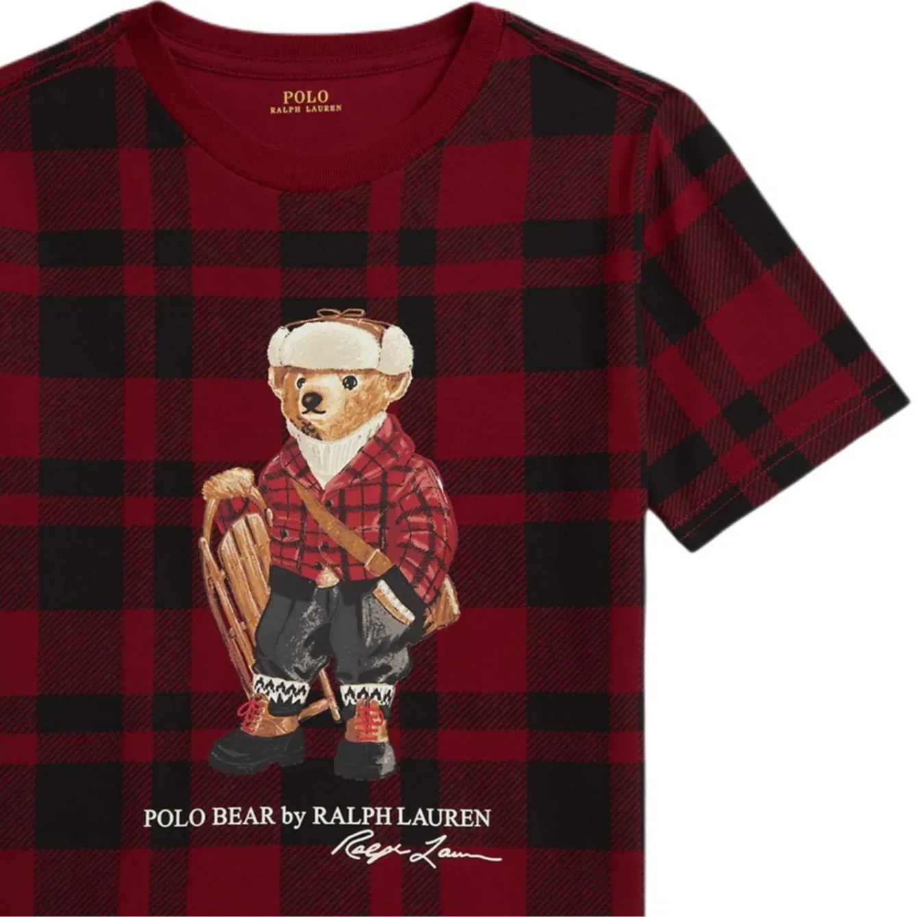 Футболка FW25 Kids' Polo Ralph Lauren, Red — фото 4