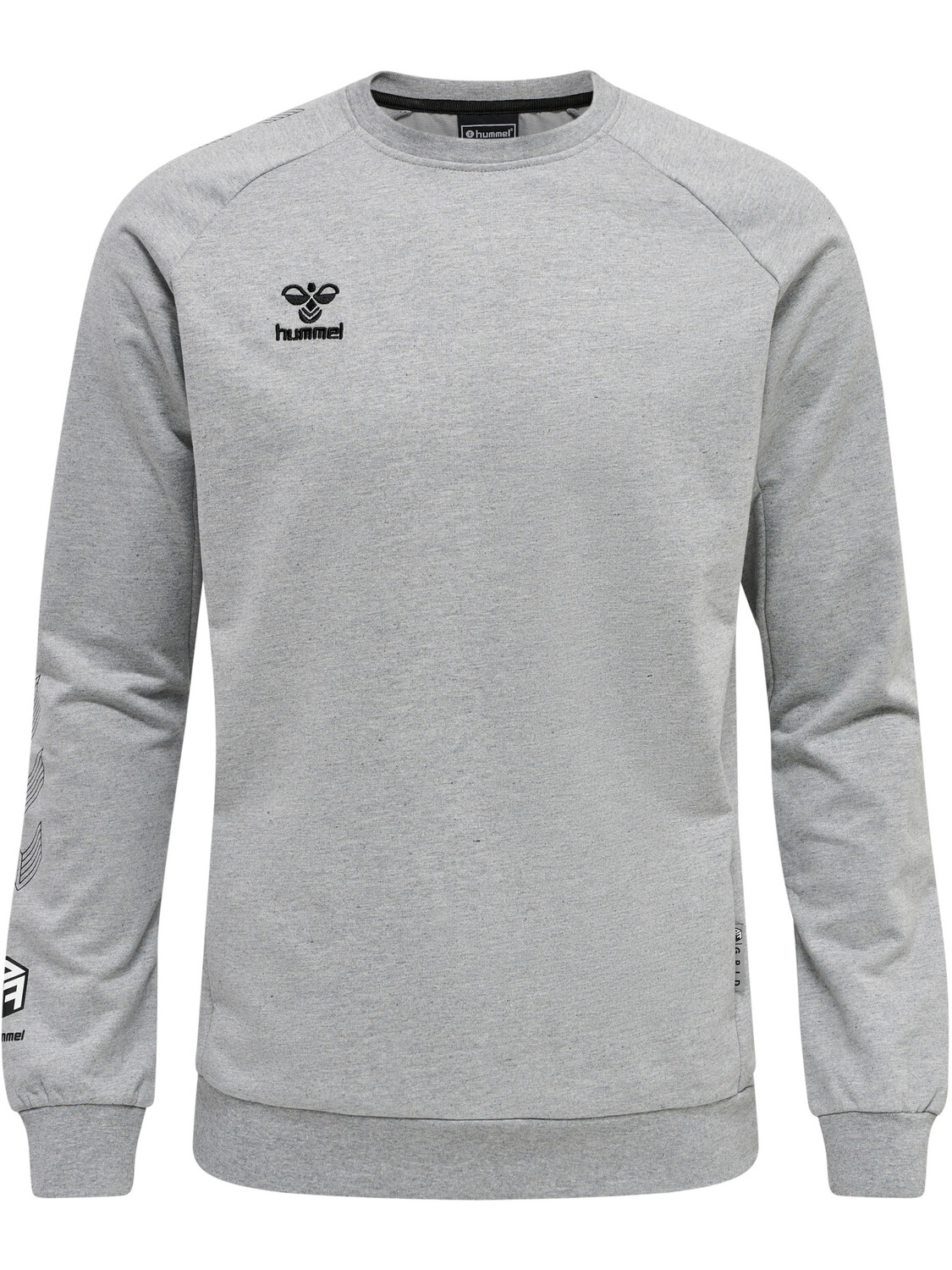 

Толстовка Hummel Hmlmove Grid Cotton, серый меланж