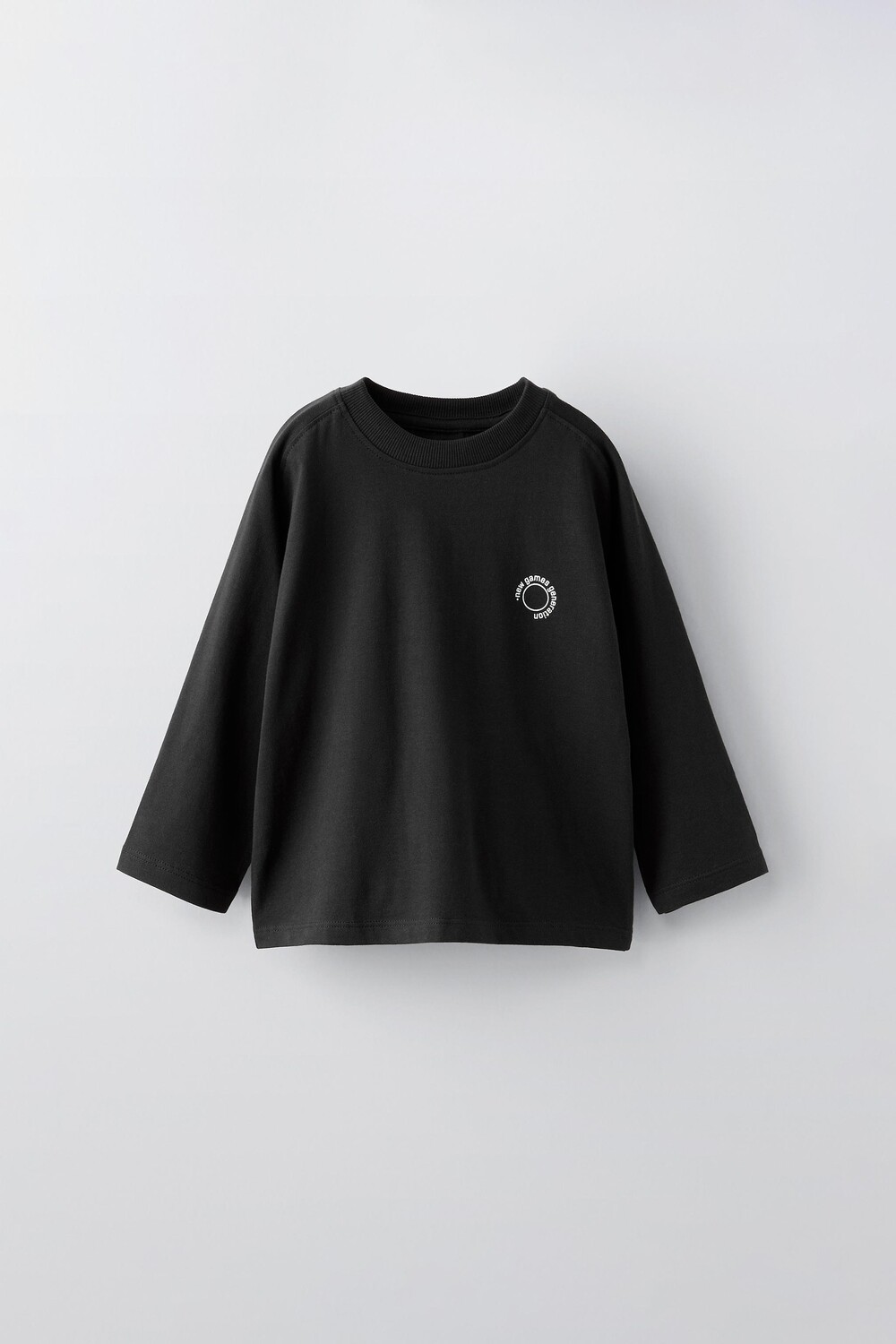 

Футболка с логотипом ZARA, черный
