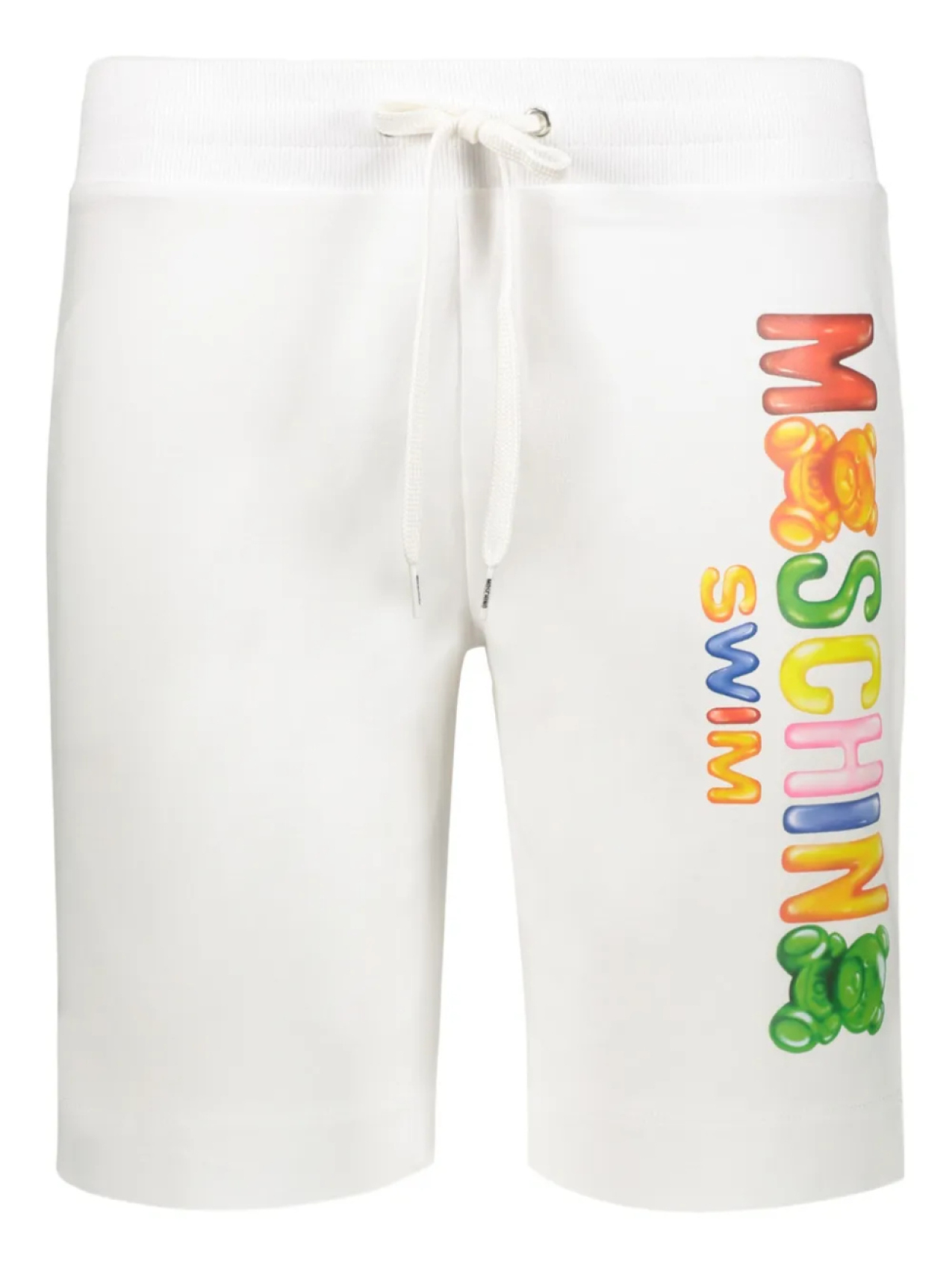 

Moschino шорты с логотипом, белый