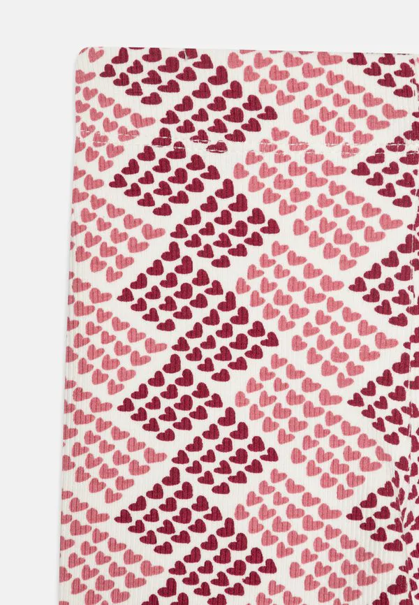 Kmgtrinny life леггинсы брюки Only Mini, Tofu/Square Hearts — фото 3