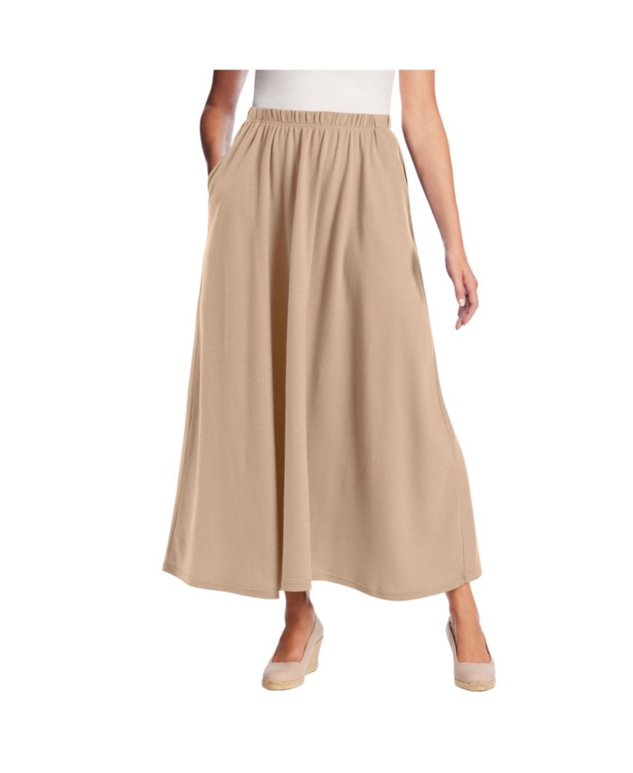 

Женская макси-юбка Within Within на 7 дней Woman Within, New khaki