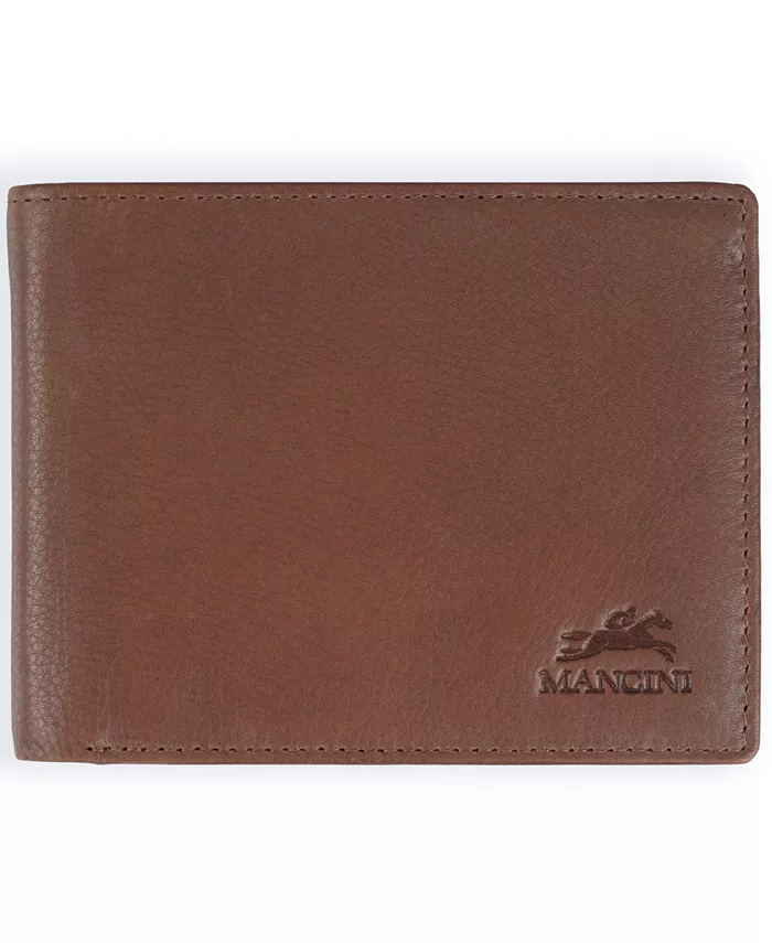

Мужской кошелек Bellagio Collection Left Wing с двумя отделениями Mancini, коричневый