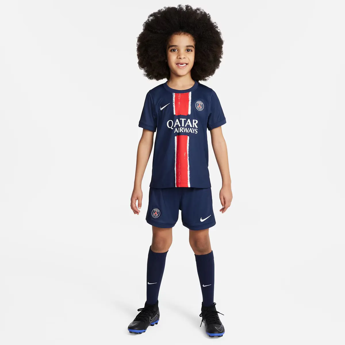 

Детский комплект первой формы Paris Saint Germain PSG 2024-2025 Stadium Nike, синий