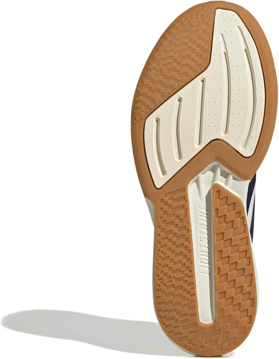 Мужские беговые кроссовки Adidas Duramo Speed ​​2, Chalk White Shadow Navy Ray Blue — фото 3
