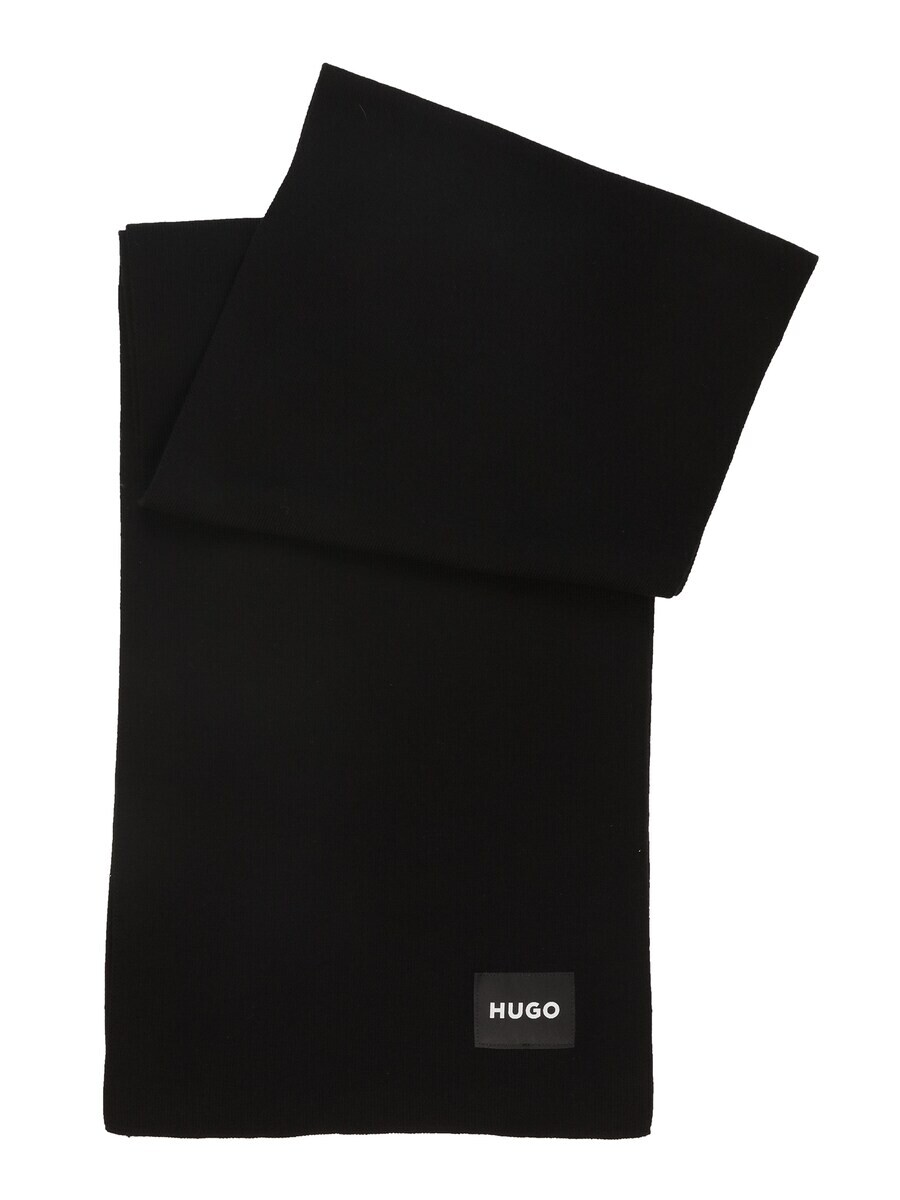 

Шарф HUGO Scarf Saretty, черный