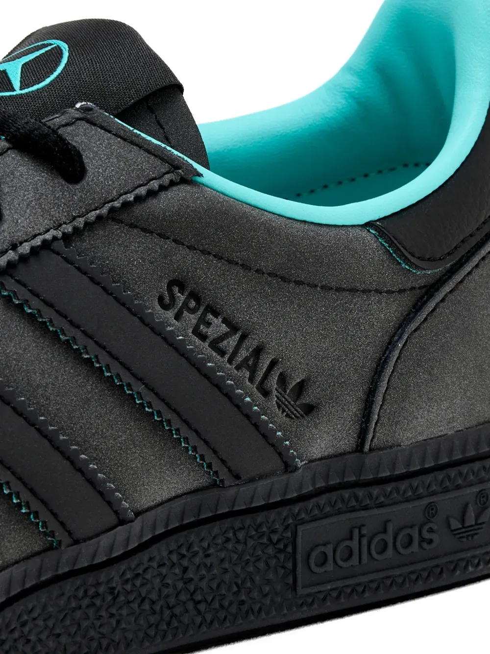 Кроссовки Mercedes-Benz 3-Stripes Adidas, черный — фото 4