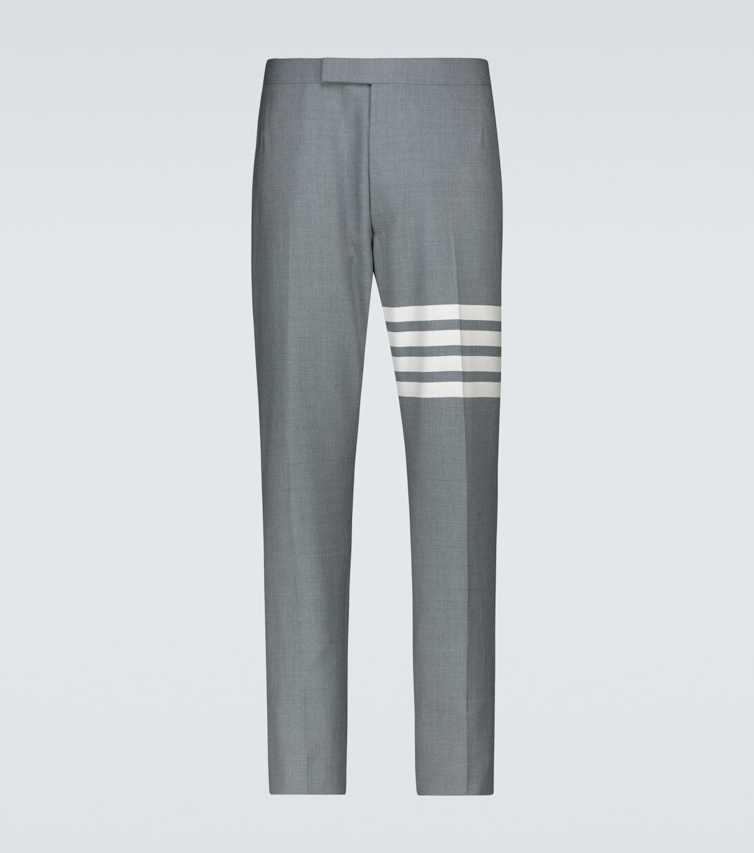 

Шерстяные костюмные брюки 4-Bar Thom Browne, серый