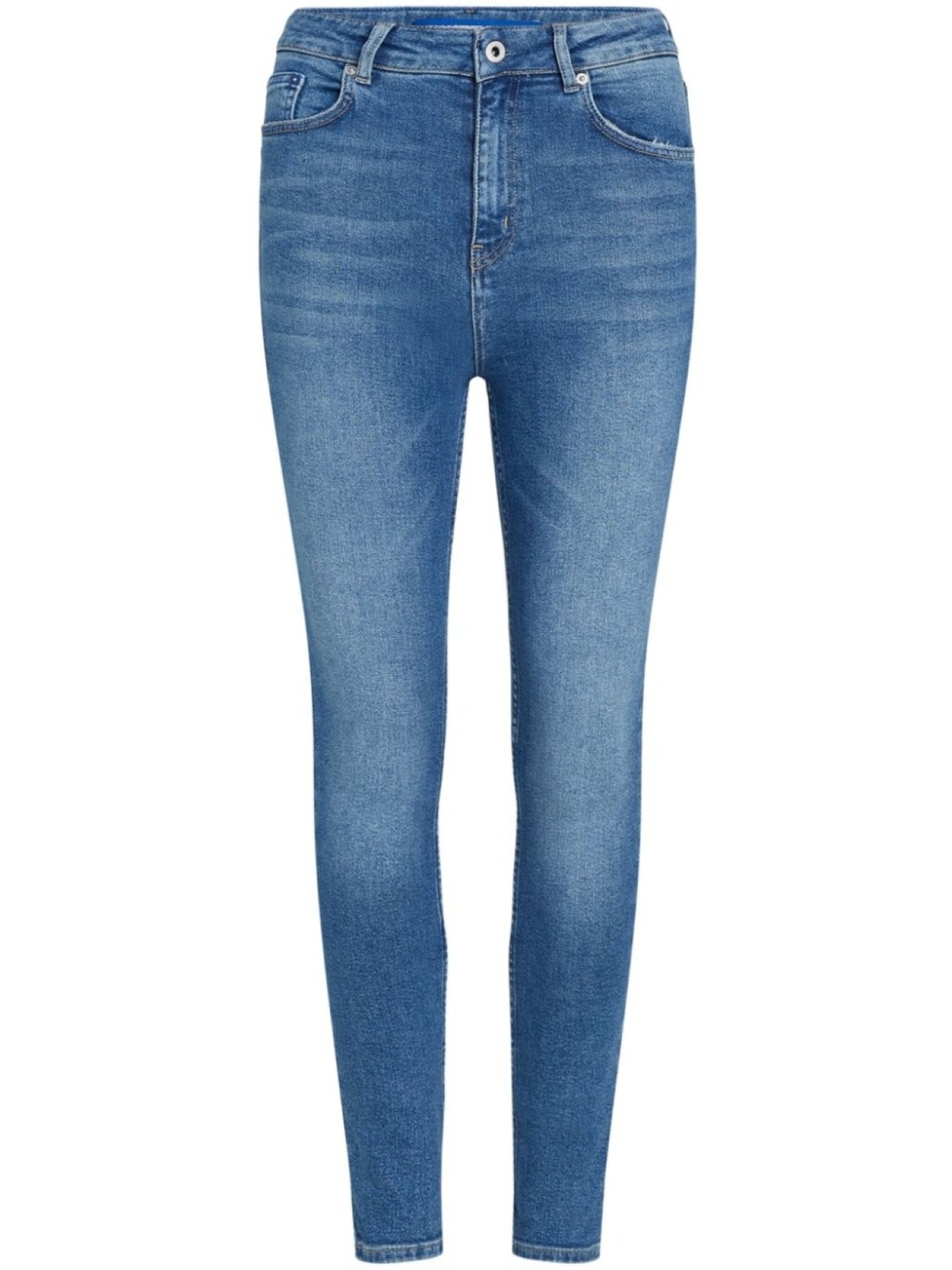 

Karl Lagerfeld Jeans джинсы скинни с монограммой, синий
