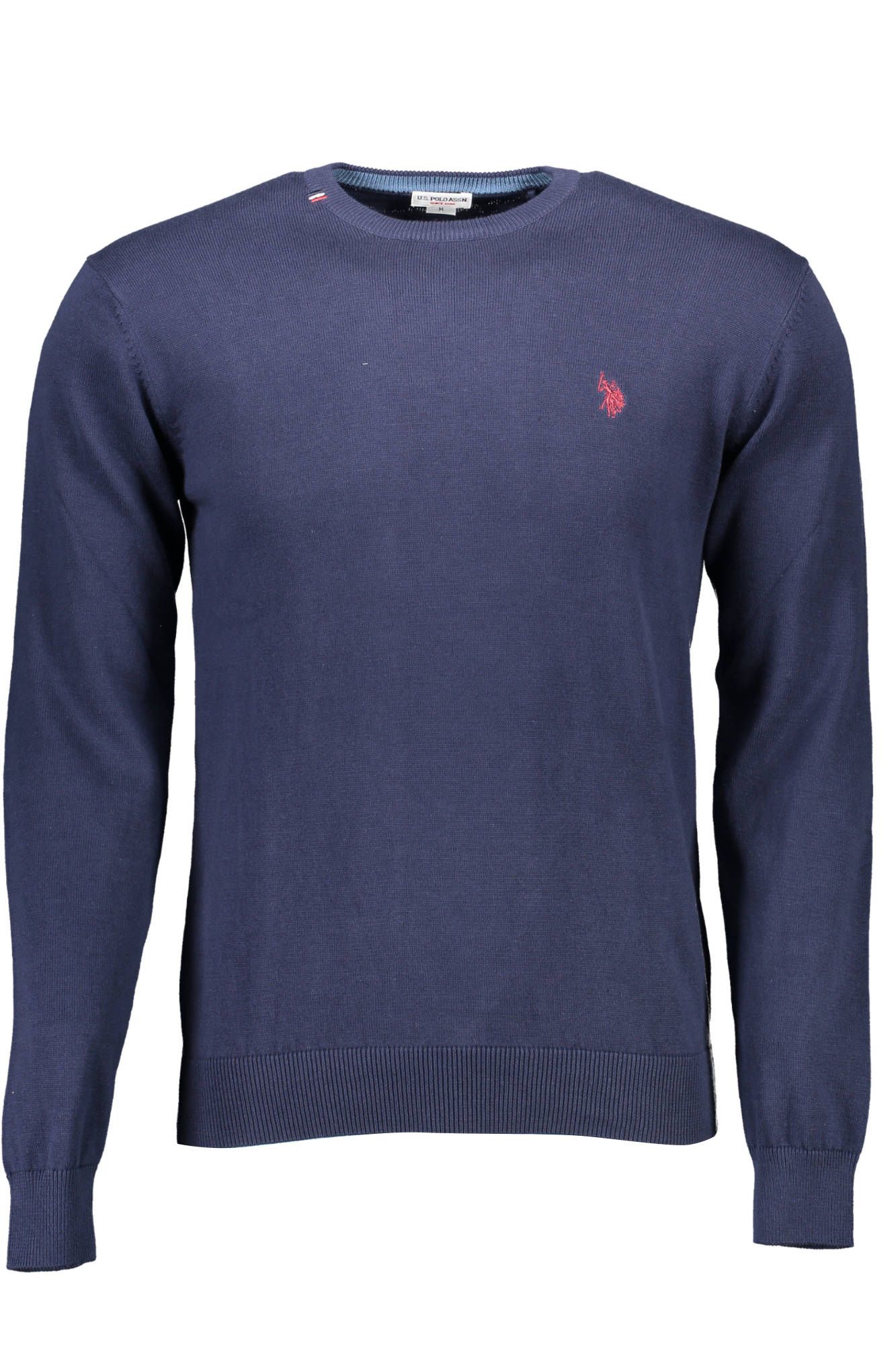 

Синий хлопковый мужской свитер U.S. Polo Assn.