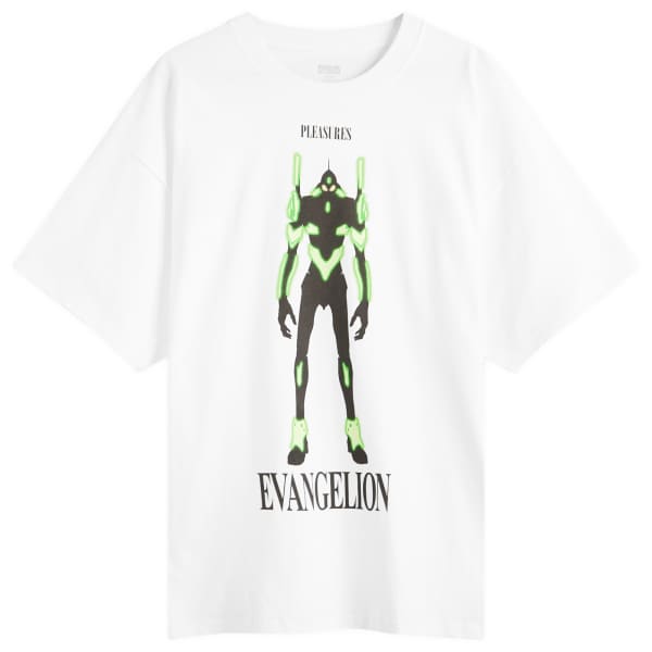 

Футболка X evangelion eva 1 Pleasures, белый