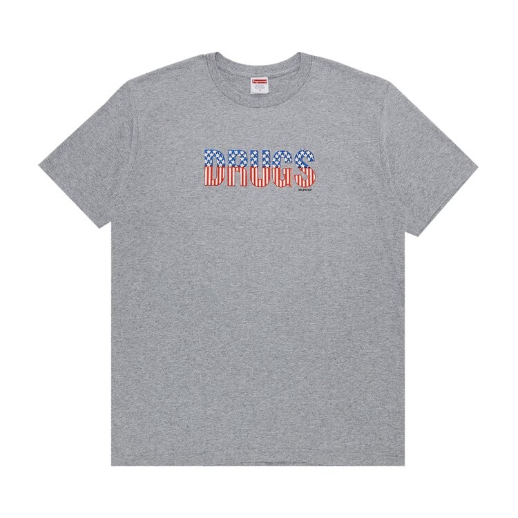 

Футболка Supreme Drugs Tee, цвет Heather Grey