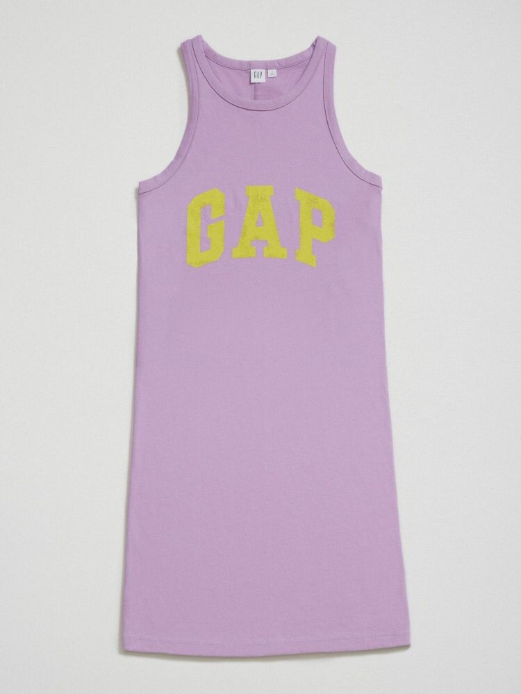 

Мини-Платье с бретелями с логотипом Gap, фиолетовый