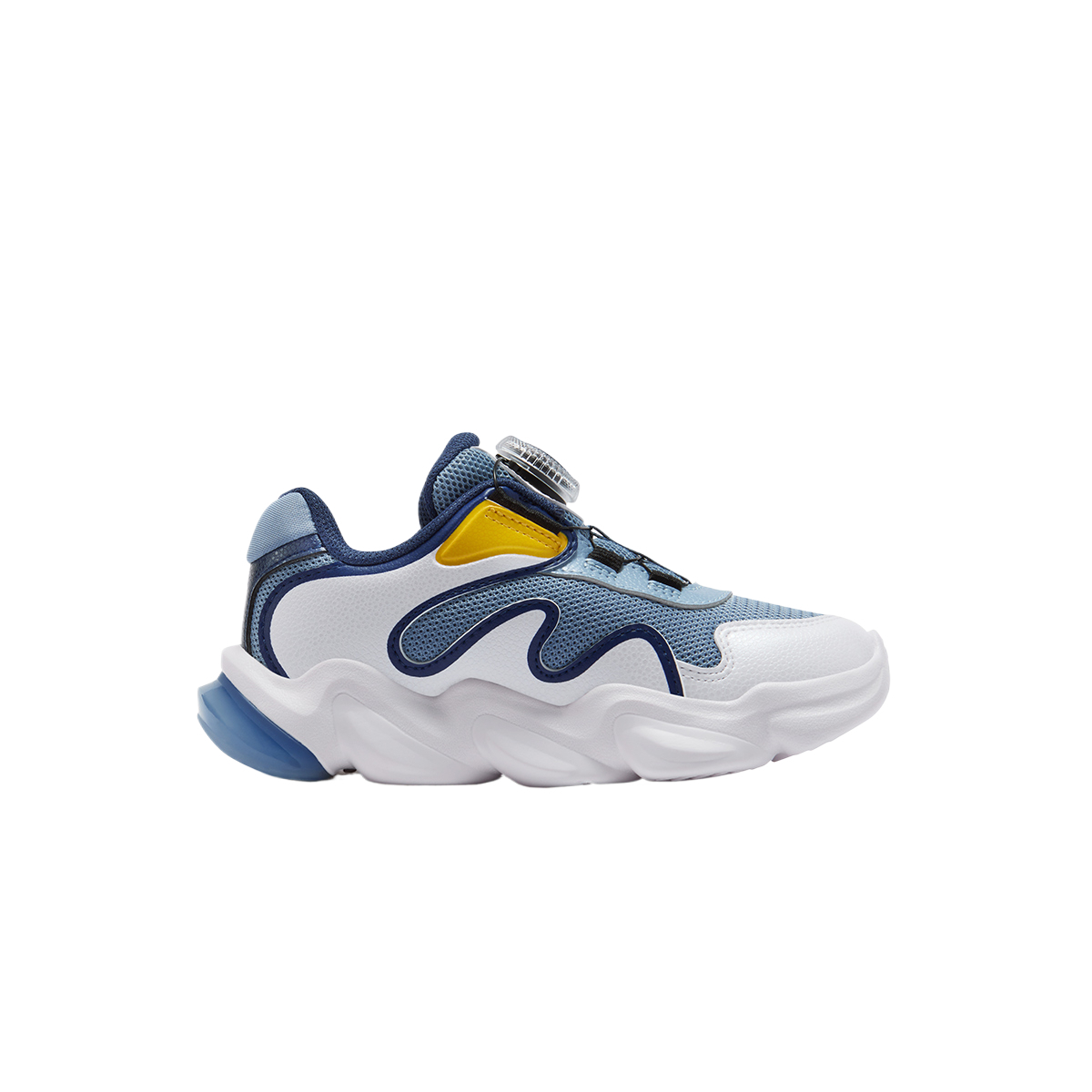 Heritage FHT Low top детские повседневные кроссовки для детей 3-7 лет FILA KIDS, синий/белый — фото 3