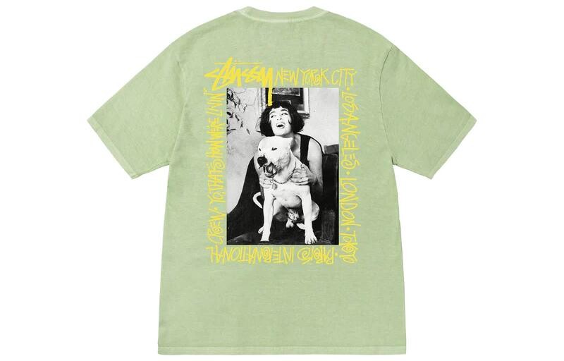 

Футболка Stussy унисекс, Зеленый