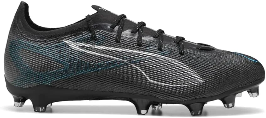 Футбольные бутсы Puma Men's Ultra 5 Pro для твердого грунта, черный/серебристый
