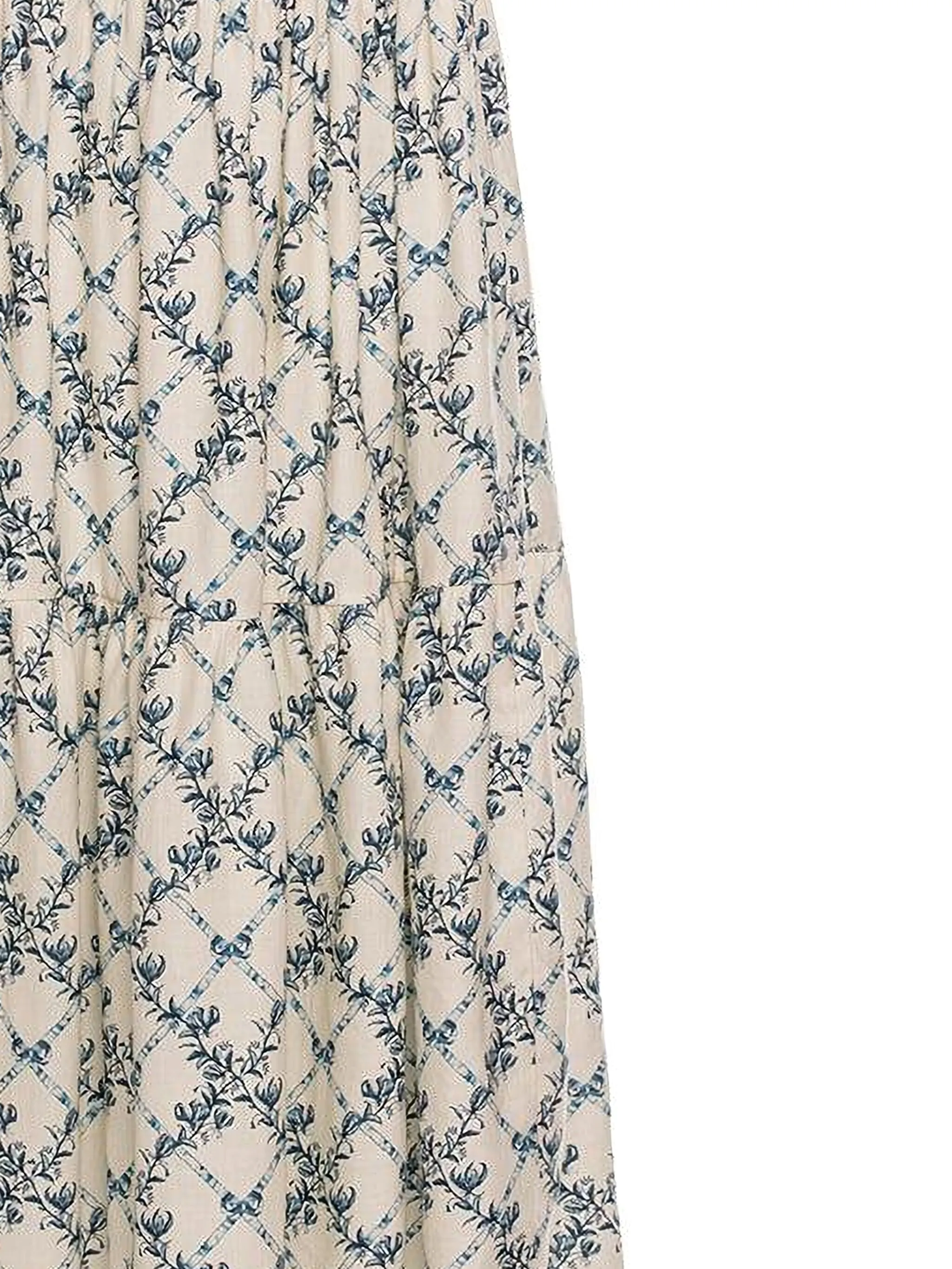 

Макси-платье с цветочным рисунком Lima Gloriosa Agua By Agua Bendita, нейтральный