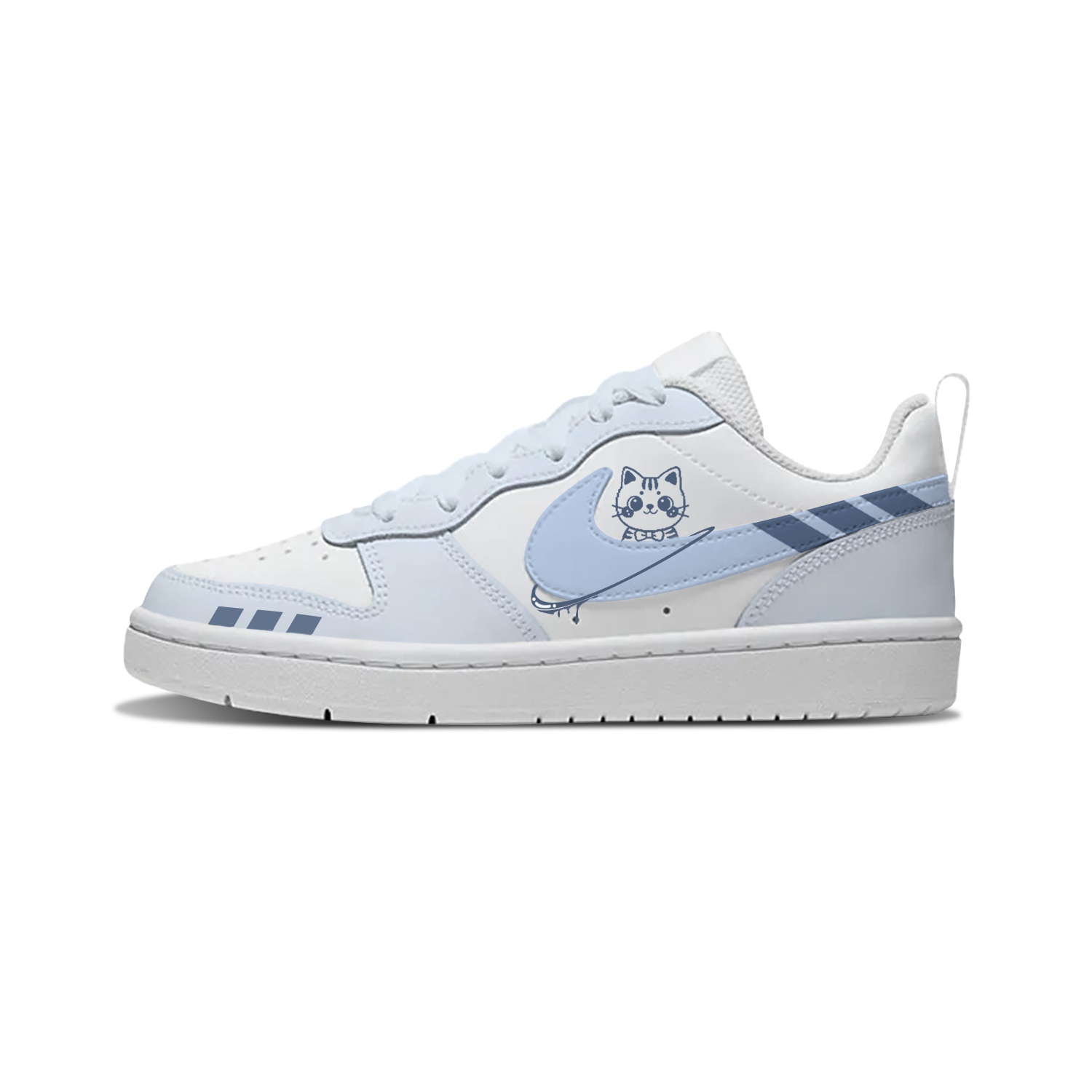 

Детские скейтерские кеды Court Borough Nike, белый