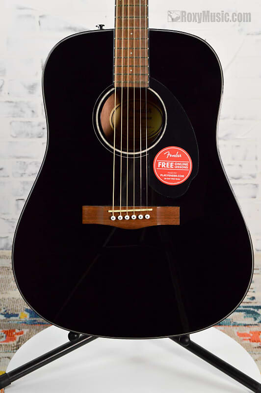 

Акустическая гитара Fender CD60S Dreadnought Acoustic Guitar Solid Spruce Top Black