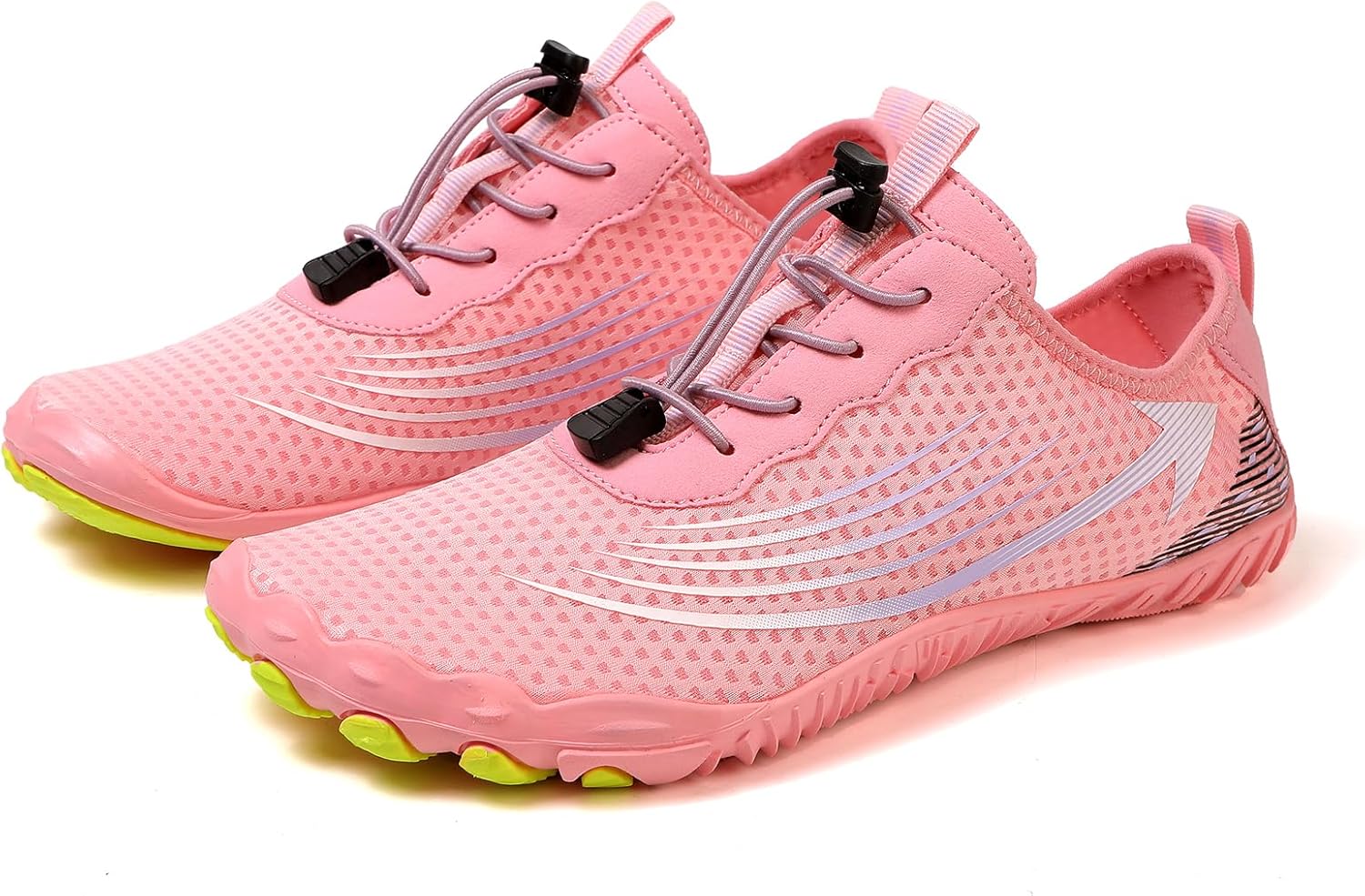 Кроссовки для ходьбы Hike Barefoot Shoes для женщин и мужчин, нескользящая Ayziemezm, розовый — фото 3