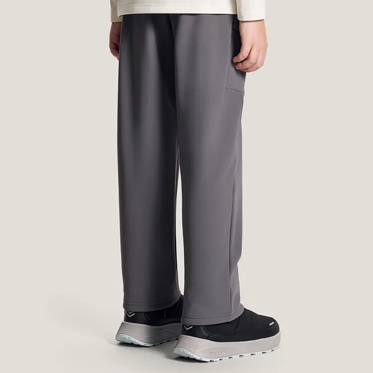 Детские вязаные спортивные штаны FW25 DESCENTE, черный — фото 3