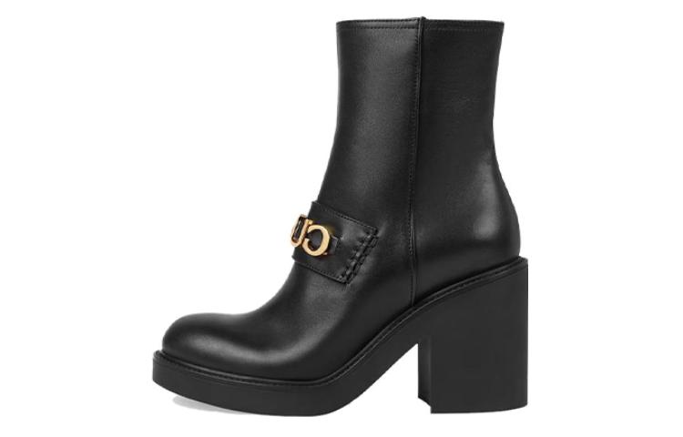 Женские ботинки 'Black' Women's GUCCI