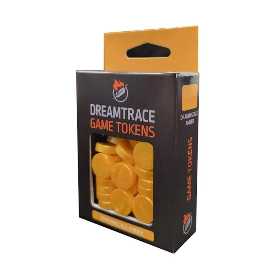 

Игровые жетоны — Янтарь чешуи дракона, DreamTrace Game Supplies
