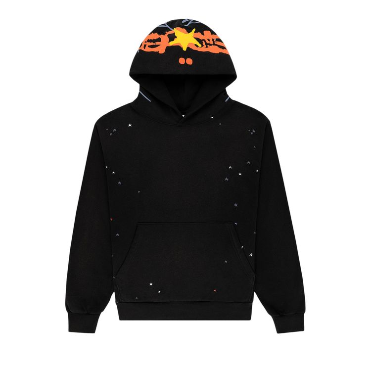 

Худи Sp5der Heavy Web Hoodie 'Black', черный