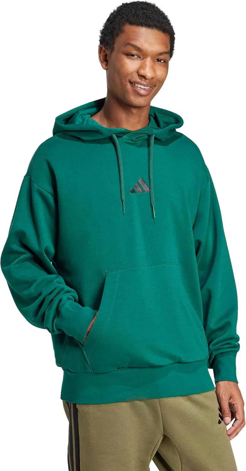 Толстовка adidas Feelcozy, Collegiate Green/Black — фото 2