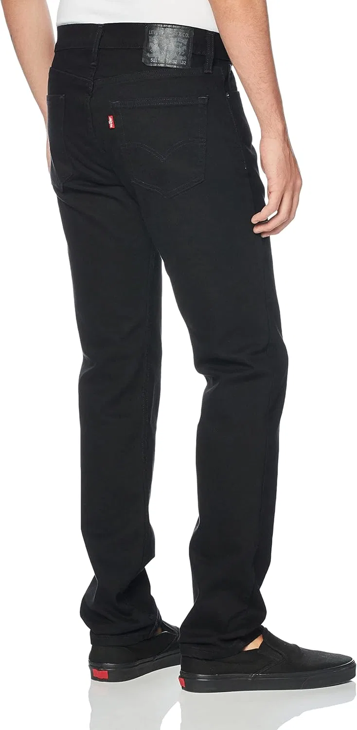 Джинсы Slim Fit Levi's, Native Cali - Black Stretch — фото 4