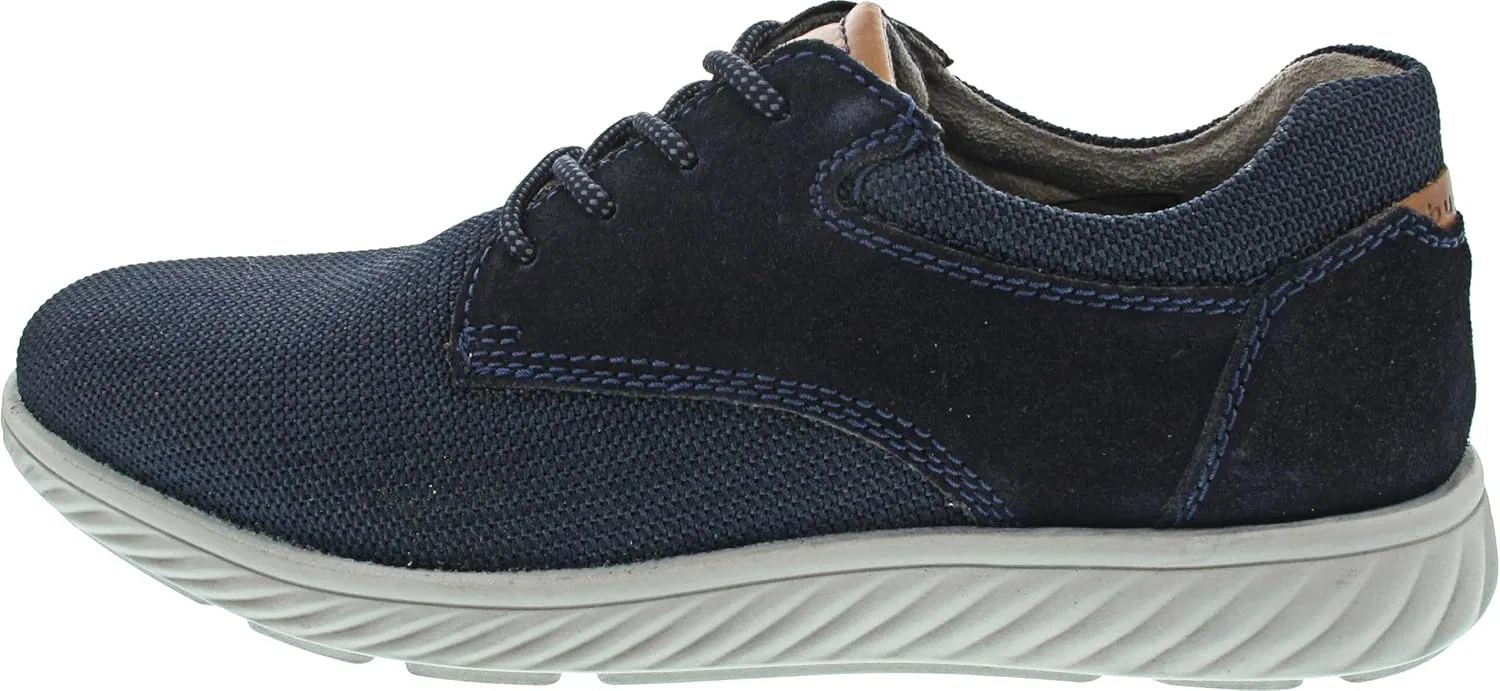Мужские туфли Bugatti 321-AS501 на шнуровке, Dark Blue Dark Blue