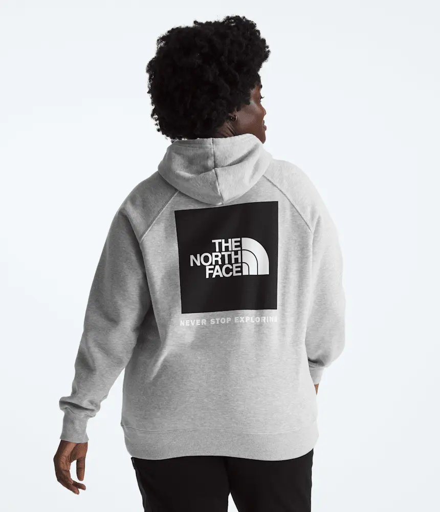 

Женская толстовка с капюшоном Plus Box NSE The North Face, TNF Light Grey Heather/TNF Black