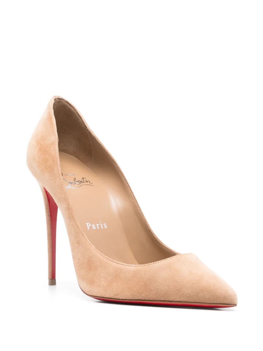 Туфли Kate 100 Christian Louboutin, коричневый — фото 2