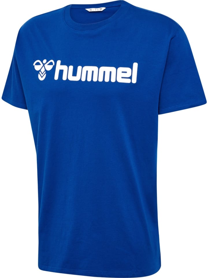 

Футболка Hmlgo 2.0 Logo T-Shirt S/S синего цвета Hummel