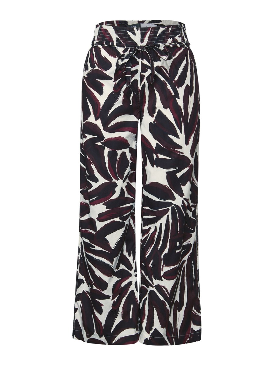 

Брюки свободного кроя CECIL Neele, темно-синий/рубиново-красный