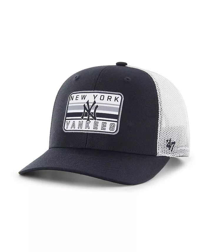 

Мужская темно-синяя регулируемая кепка New York Yankees Drifter Trucker '47 Brand