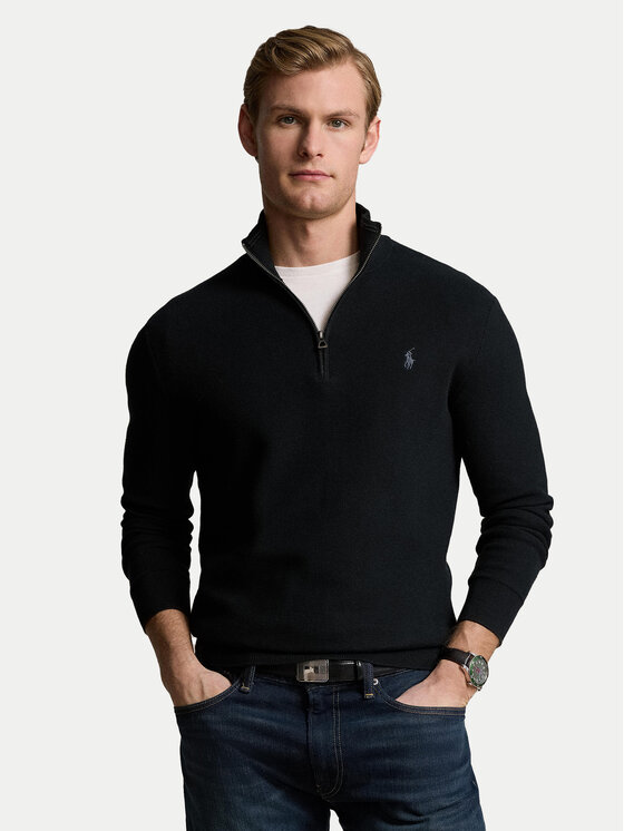 

Свитер regular fit 710932304505 Polo Ralph Lauren, чёрный