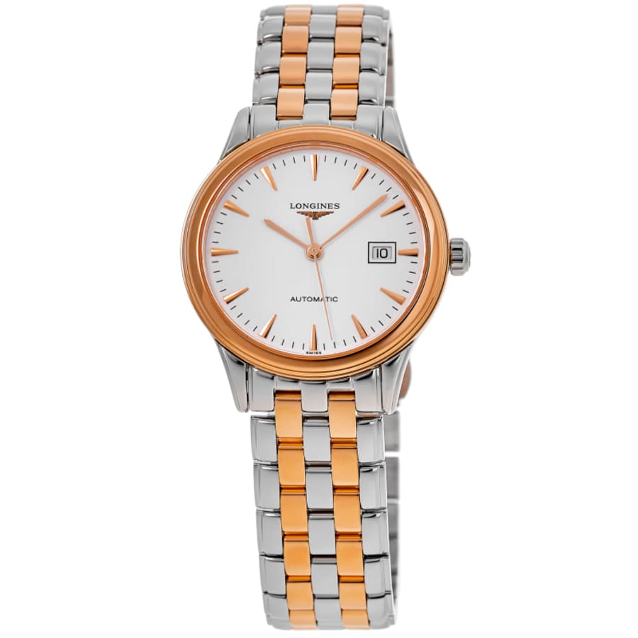 

Женские часы Longines Flagship Automatic 30 мм с белым циферблатом