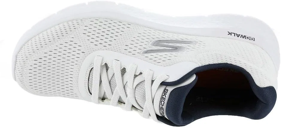 Мужские кроссовки Skechers Go Walk Flex Remark, размер 7 (Великобритания), White Navy — фото 3