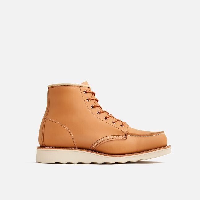 Red Wing Heritage Classic 3383 женские замшевые ботинки с круглым носком на 6-дюймовой подошве Red Wing Shoes — фото 2